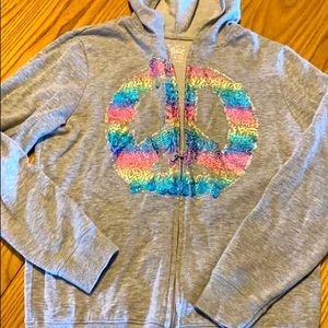 Girls Justice zip up